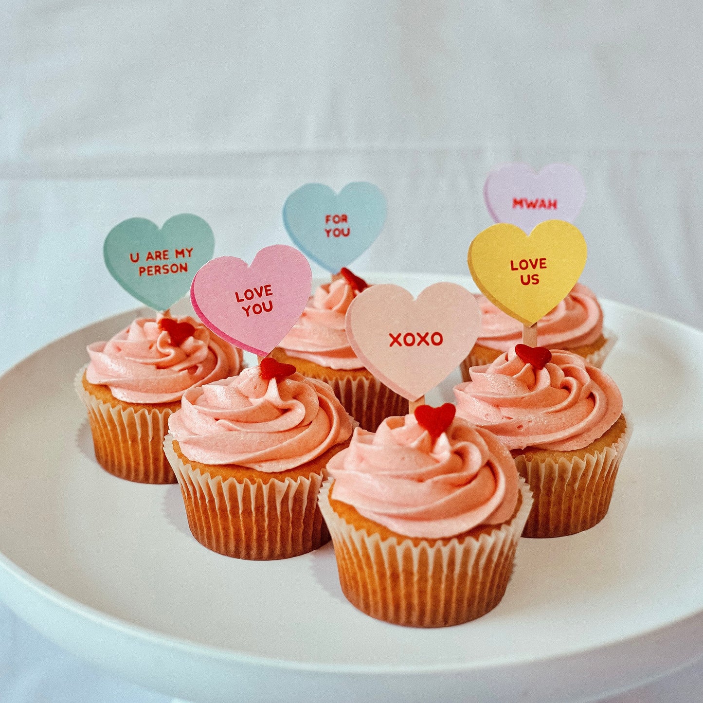 The Love Club Heart Toppers (Printable)